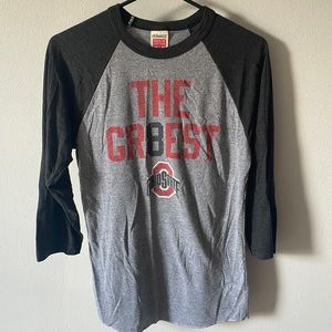 Ohio state baseball tee
